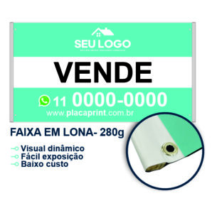 faixa em lona ok